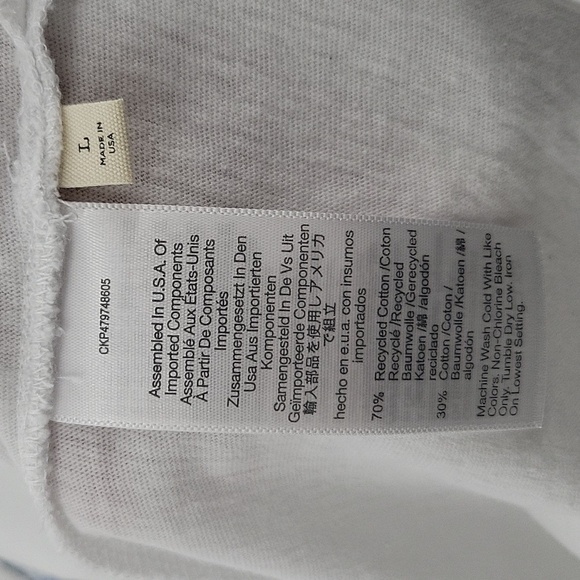 Madewell Disney Donald Duck Graphic Tee in Bright white size Large NN305 - Picture 9 of 13